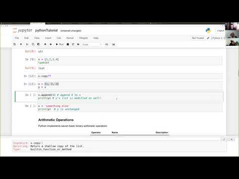 Languages and Tools » Python » Python Basics