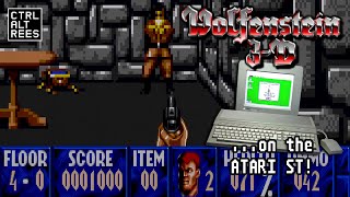 Wolfenstein 3D On A Stock Atari ST - Unaccelerated!