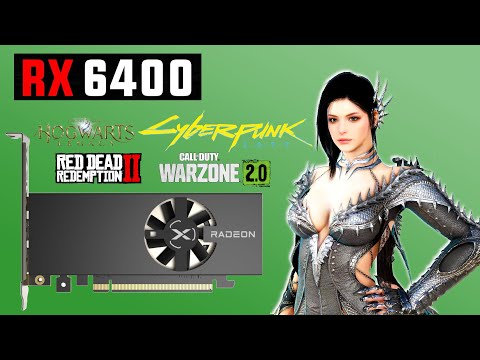 AMD RX 6400 vs 17 GAMES [ 2023 ]