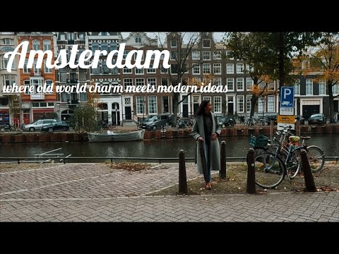 Exploring The City of Timeless Charm & Modern Vision | Amsterdam Travel Vlog