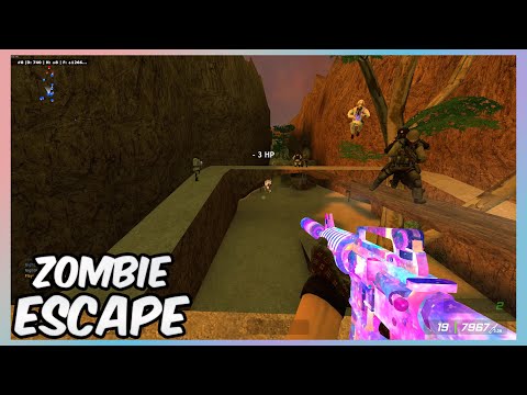 CS:S Zombie Escape ze_island_escape_sg_01 on UNLOZE