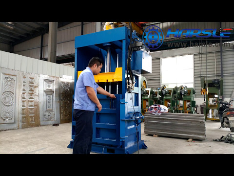 Design Hydraulic Paper Carton Baling Machine