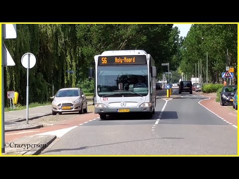 RET Buslijn 56 bij station Vlaardingen West naar Holy-Noord