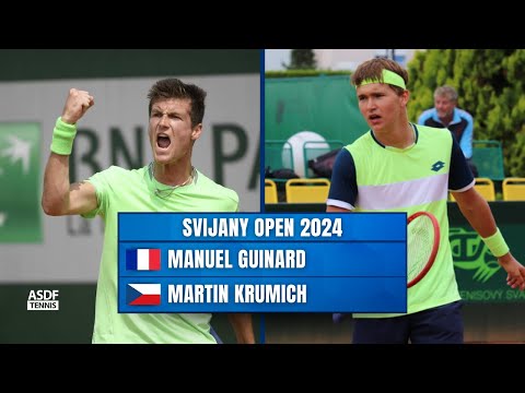 Manuel Guinard vs Martin Krumich July 31, 2024 (Svijany Open 2024)