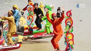 Download lagu Lomba Dayung 'Pacu Jalur' Digelar di Sungai Kuantan mp3