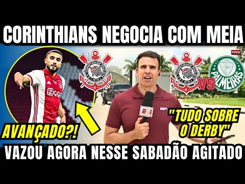 CORINTHIANS NEGOCIA COM MEIA MARROQUINO E NEGÓCIO PODE AVANÇAR NAS PRÓXIMAS HORAS NESSE SABADÃO 