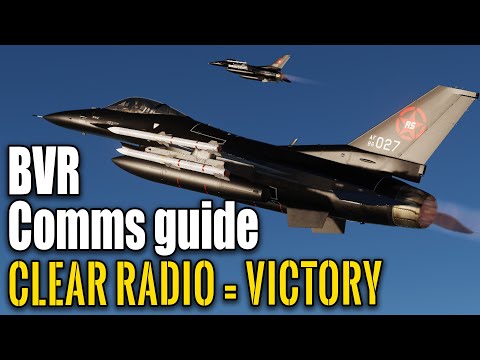 DCS World : F-16 Viper Flight Communications training and guide for PVP 4K TacView