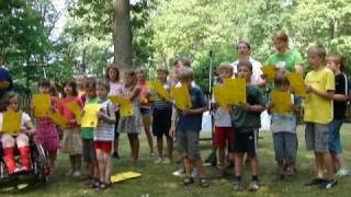 Grosse Kreuzgemeinde Kinder Sonnenschein und Ferienzeiten