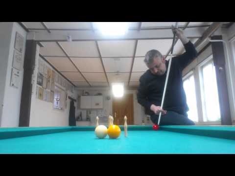 Billardkegeln Trickshots