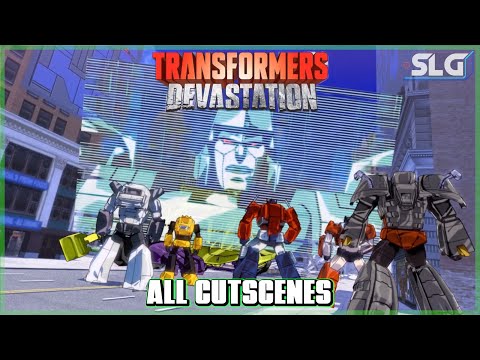 Transformers Devastation - All Cutscenes [1080P]