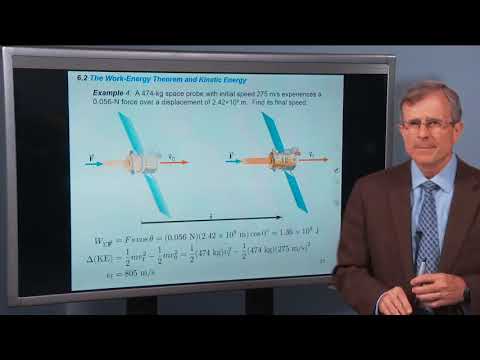 6.2 The Work-Energy Theorem and Kinetic Energy