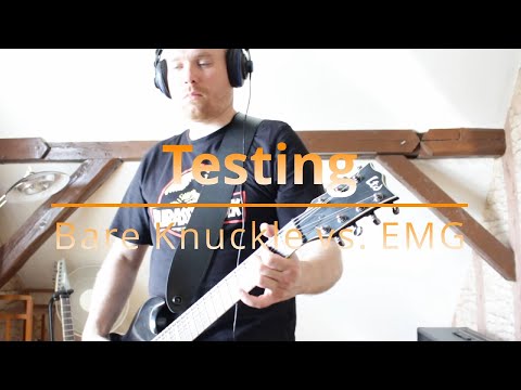 BARE KNUCKLE vs. EMG pickups!🔥 Testing and ripping the sh*t out of 7 strings!