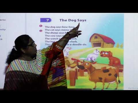 epi  06, std  UKG , sub  RHYMES, lesson   7  THE DOG SAYS