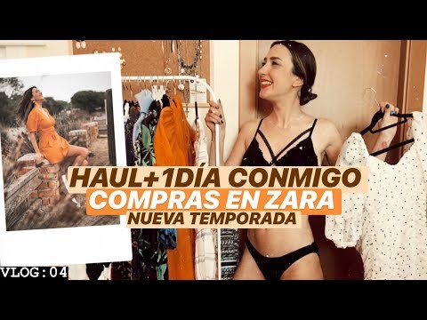 ZARA – COMPRAS DE NUEVA TEMPORADA  + VLOG UN DÍA CONMIGO CON MUCHA MODA