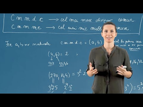 Determinarea c.m.m.d.c. și a c.m.m.m.c.; numere prime între ele - Matematică - Clasa a VI-a