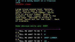 Pirate Adventure (longplay) for the BBC Micro