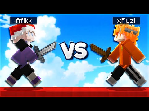 Afik vs xFuzi na BedWars na Kokscraft.pl