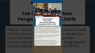 KOMISI IX DPR SEBUT BGN TIDAK PERNAH Laporkan Pengadaan Motor Listrik untuk SPPG