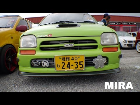 The Green Daihatsu Mira Moderno Kancil Modified | 10th Anniversary KeicarMania 2016