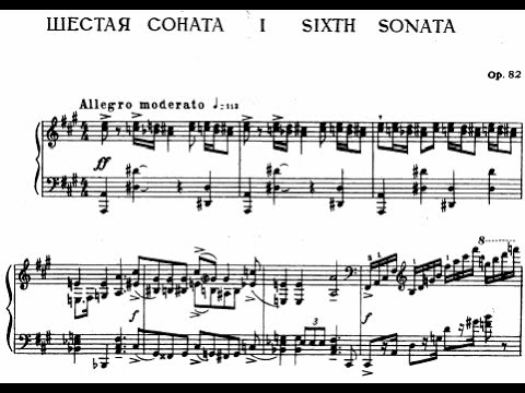 Prokofiev Piano Sonata No. 6 in A Major, Op. 82 (Lugansky)