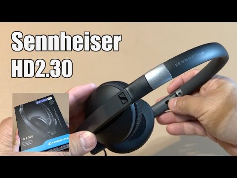 Обзор наушников Sennheiser HD 2.30