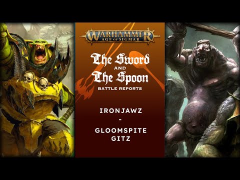 Ironjawz v Gloomspite Gitz #games #warhammercommunity  #adwip