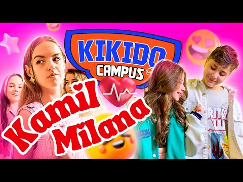 Kamil und Milana ❤️ SIND WIEDER ZUSAMMEN! Schulliebe auf dem Shule! | KiKiDo Campus German