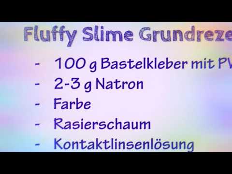 Fluffy Slime Grundrezept👌🏼👍🏼