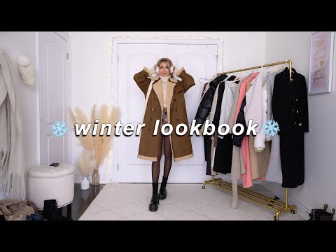 WINTER LOOKBOOK 2022 | casual + warm outfits ❄️