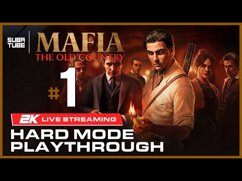 MAFIA: OLD COUNTRY PS5 Gameplay | Full Walkthrough HARD MODE Part 1 (Sicilian dub)