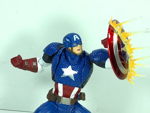 Amazing Yamaguchi Captain America Revoltech Chefatron Review