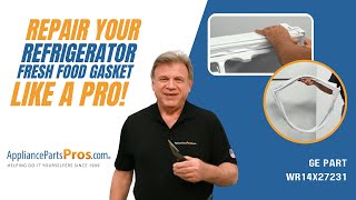 How to Replace GE Refrigerator Fresh Food Door Gasket WR14X27231