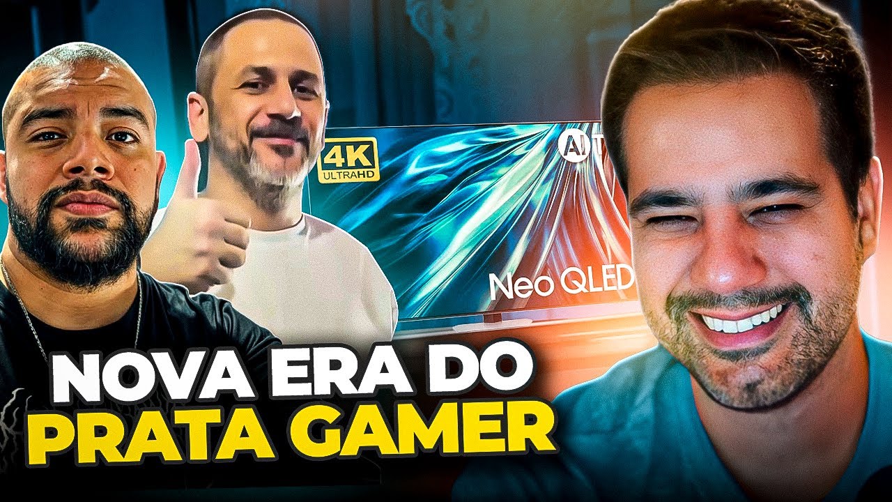 PRATA GAMES ABRINDO e TESTANDO a TV NOVA com LUANGAMEPLAY