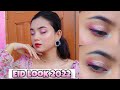 Eid Makeup Look (2022) | Pink Glitter Cut Crease | Step by Step Makeup Tutorial | SHONCHITA