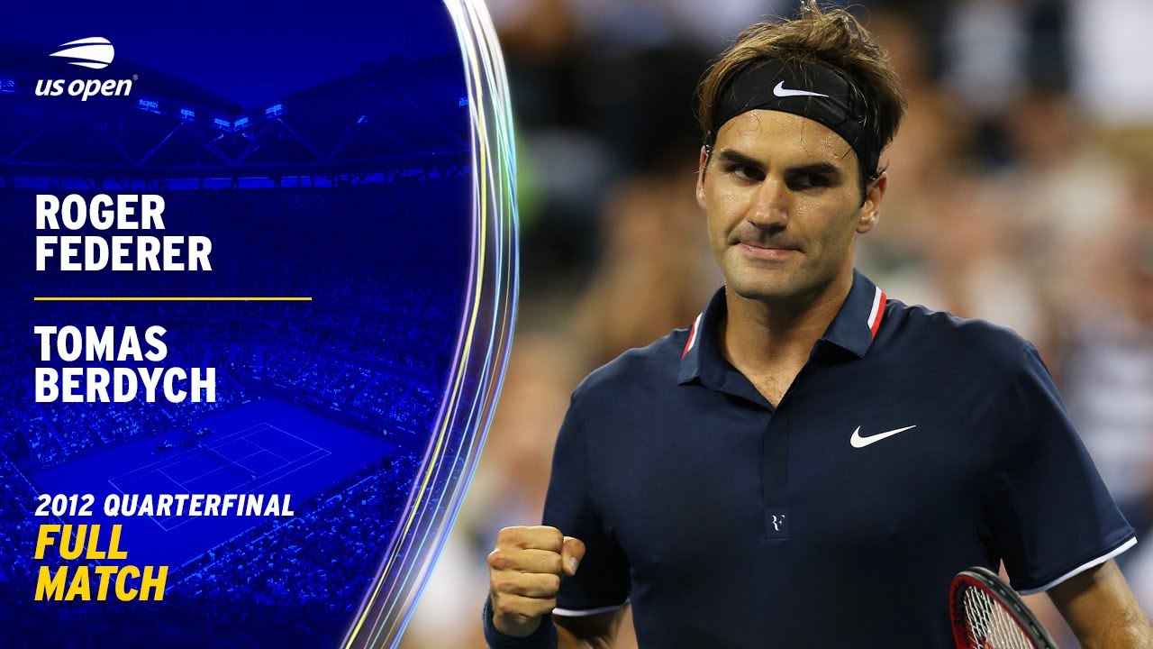 Roger Federer vs. Tomas Berdych Full Match | 2012 US Open Quarterfinal