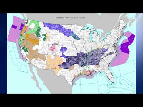 April 7, 2018, Weather Xtreme Video