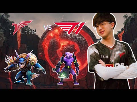 DOTA 2 - Talon vs T1 | 23savage Slark & Faceless Void Carry | TI11 SEA Qualifier Recap