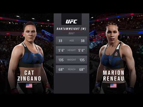 UFC Fight Night 07/14/2018 Prediction - Cat Zingano VS Marion Reneau