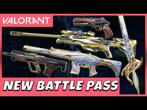 All Battle Pass New Skins Ep 3 Act 2 ( Artisan Nitro Varnish skins ) | VALORANT