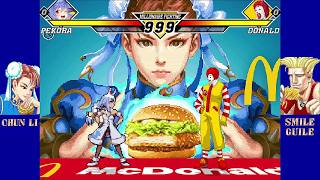 【MUGEN】兎田ぺこら VS ドナルド・マクドナルド