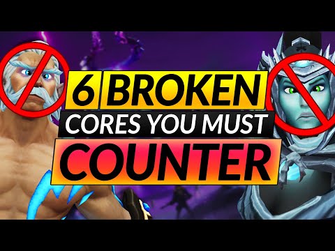How to Counter the 6 MEGA BROKEN CORE HEROES - Best Drafting and Picking Tips - Dota 2 Guide