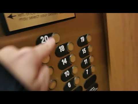 Reupload: 2008 Otis Gen2 Traction Olympic Elevators @ Hyatt Regency, Bellevue WA