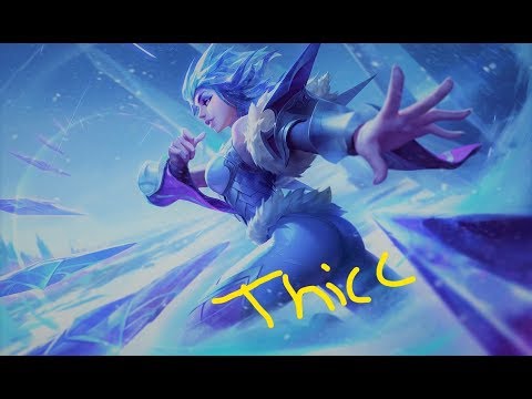 League of Legends - Frostblade Golden Chroma Irelia - Not Even Close