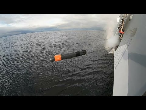 Saab Tests Lightweight Torpedo from Corvette, Submarine