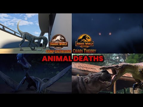 Every Modern-Animal Death in Jurassic World: Chaos Theory and Camp Cretaceous by Dinosaurs/Reptiles!