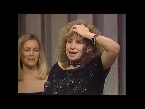 Barbra Streisand win Golden Globe for Yentl