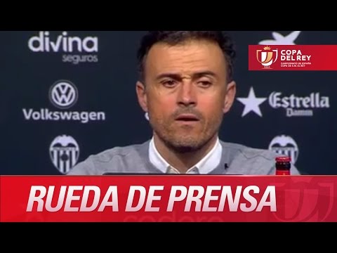 Luis Enrique: "Estamos muy malacostumbrados"