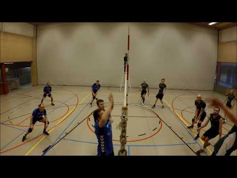 Kwart finale volleybal Schol CDS URK HS2 - ROVOC HS1