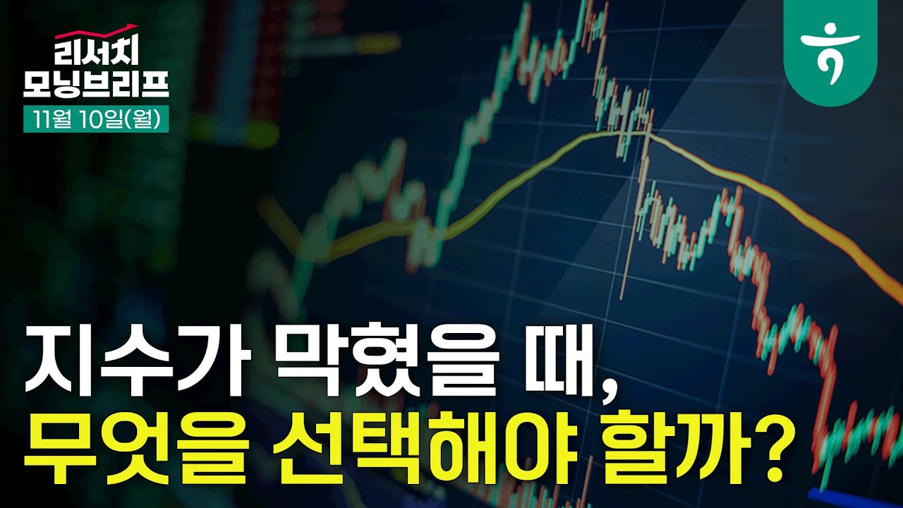 지수가 막혔을 때, 무엇을 선택해야 할까 l 251110 하나증권 리서치 모닝브리프