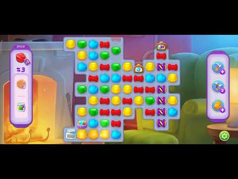 Homescapes level 8450 Hard level (+5moves)